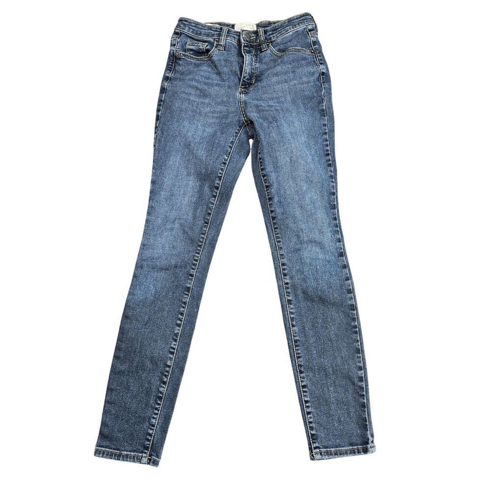 Universal‎ Thread High Rise Skinny Jeans Womens 0 / 25 Blue Medium Wash Denim